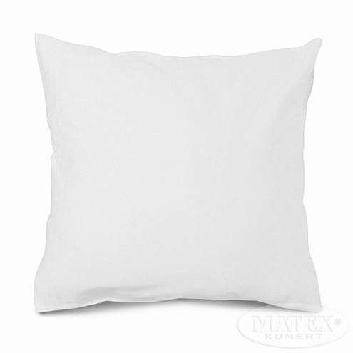 Poszewka flanelowa biała 40x40