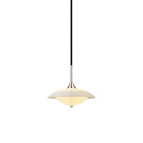 BARONI lampa wisząca miedź 22cm 990013 halo design