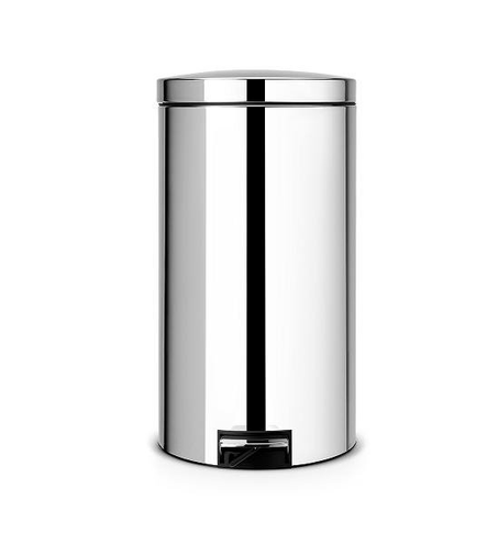 Kosz pedałowy 45L Brilliant Steel SILENT