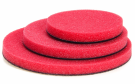 NAT Gąbka polerska CZERWONA 33mm