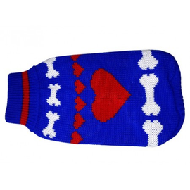 Golf 25cm/8" chabrowy ze wzorem