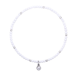 Bransoletka Jump Tridacna 2mm Srebrna