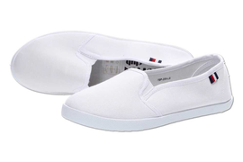 Białe tenisówki SLIP ON Cotton Club 209