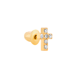 Kolczyk Mix and Match Cross Gold
