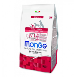 MONGE MINI PUPPY & JUNIOR 3KG