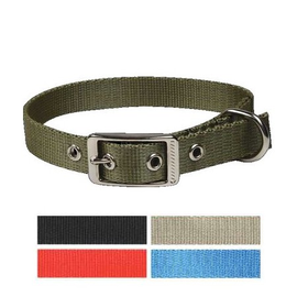 CHABA Obroża taśma 16mm x 35cm czarna