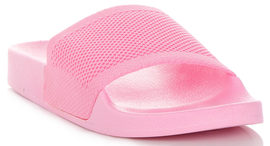 Uniwersalne Klapki Damskie na co dzień marki Ideal Shoes Różowe (kolory)