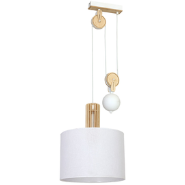 Zwis 1-PŁ CASTRO WHITE 903G/D Aldex