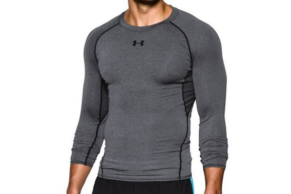 Under Armour Heatgear Compression Longsleeve 1257471-090
