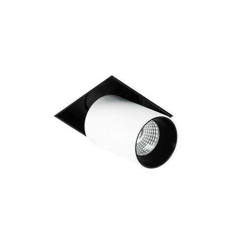 Novum Trimless Single GL7119-1/12W 3000K WH+BL lampa do zabudowy