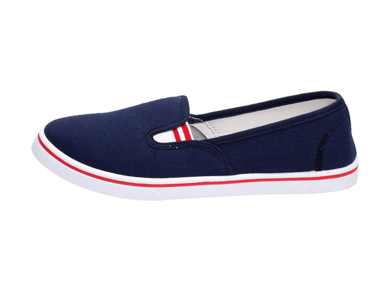 Granatowe trampki damskie McKeylor 7907SLIP ON