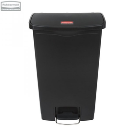 Kosz Slim Jim® Step-On 68L Resin Containers black
