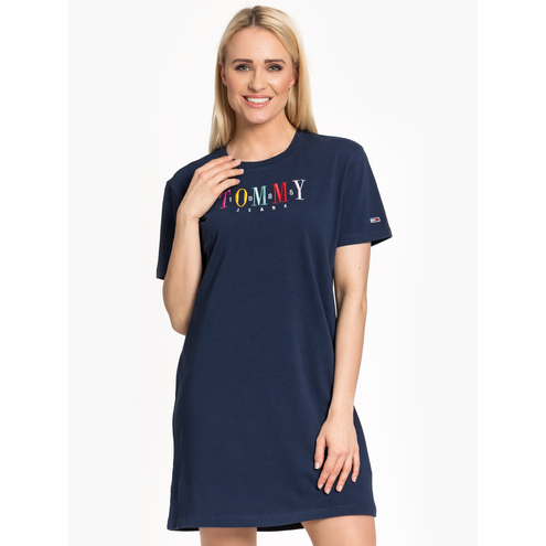Tommy Jeans "Graphic Tee Dress" Blue