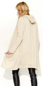 Sweter MAKADAMIA S57 - Beżowy