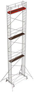 Rusztowanie aluminiowe jezdne KRAUSE Stabilo 100 (3,00 x 0,75m) - 14,40m 751409