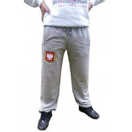 Spodnie dresowe szare POLSKA