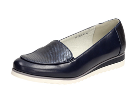 Granatowe półbuty, buty damskie Goodin 2009NV