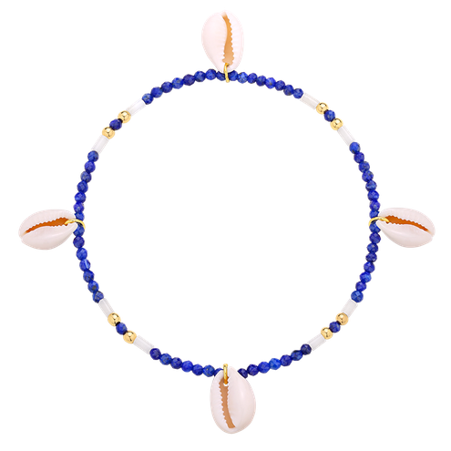Bransoletka na kostkę Tropical Island Lapis Lazuli