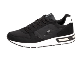 Czarne buty męskie sportowe AMERICAN CLUB 1665