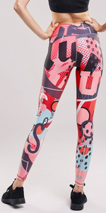 Legginsy sportowe LOLLIPOP