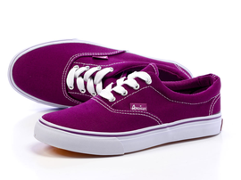 -45%Markowe trampki AMERICAN CLUB 63V c.fiolet