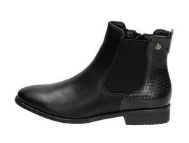 Czarne botki damskie sztyblety WISHOT BT988BK1