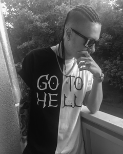 NBL x BLIND WEAR KOSZULKA GOTOHELL BLACK-WHITE