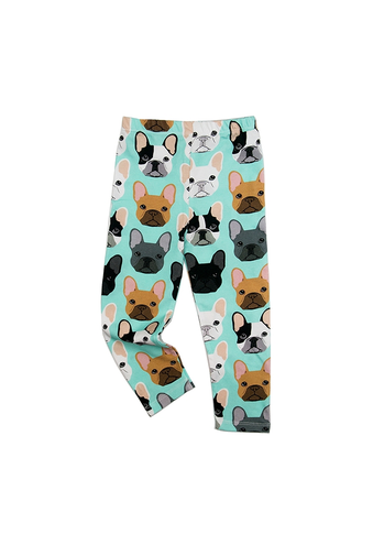 LEGGINSY  BULDOŻKI