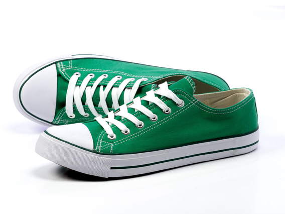 -70% Markowe trampki niskie NO SENSE zielone