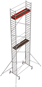 Rusztowanie aluminiowe jezdne KRAUSE Stabilo 10 (2,50 x 0,75m) - 10,40m 741370