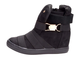 Czarne sneakersy buty damskie VICES 1066-1