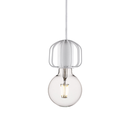 ASKJA lampa wisząca E27 biała 45100001 DFTP