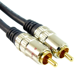 Przyłącze Prolink 2 wtyki RCA na 2 wtyki RCA 20m