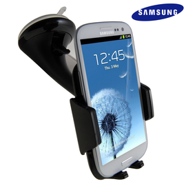 UCHWYT SAMOCHODOWY EE-V200 SAMSUNG GALAXY S3 S4 Note3 - 4-5.7" - dostępny od ręki