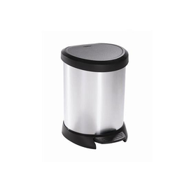 Kosz na śmieci Deco Bin 5L srebrny