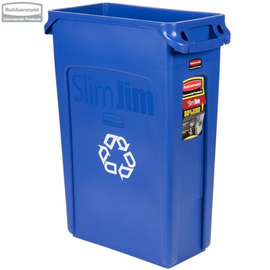 Kosz Slim Jim® With Venting 87L blue
