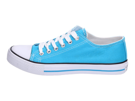 Niebieskie trampki damskie buty WISHOT 036