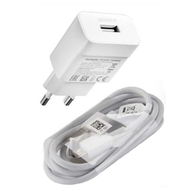 Huawei AP32 - szybka ładowarka sieciowa - kabel microUSB typ C - 9V/5V 2A - biała - dostępne od ręki