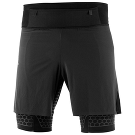 Salomon EXO Twinskin Short | Black - męskie spodenki biegowe