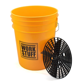 WORK STUFF Detailing Bucket Yellow - WASH + Separator