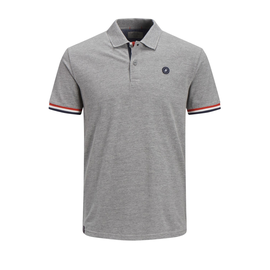 Jack & Jones "Jorstan Polo" Light Grey Melange