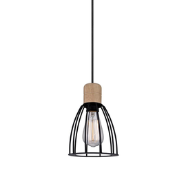 Cage lampa wisząca czarny 15cm 715695 halo design