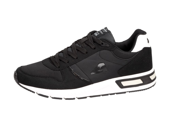 Czarne buty męskie sportowe AMERICAN CLUB 1665