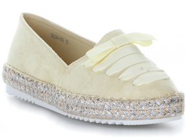 Modne Espadryle Damskie firmy Bellucci Żółte