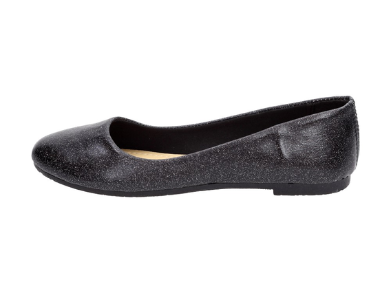 Czarne baleriny, buty damskie SABATINA 100P
