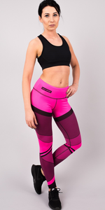 Legginsy sportowe PINK POWER