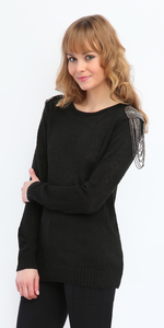 SWETER DAMSKI DŁUGI RĘKAW - SSW1486