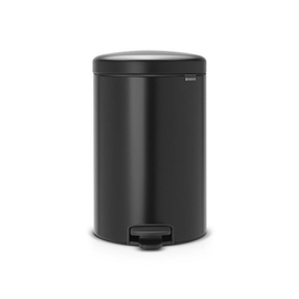 Kosz pedałowy NEWICON 20L Matt Black