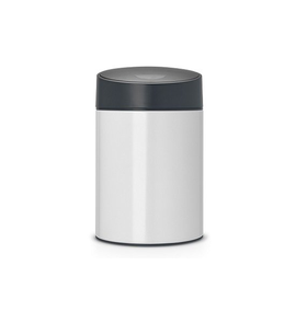 Kosz SLIDE BIN 5L White / Black Plastic