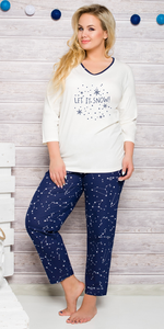 Piżama damska 293 LENA PLUS SIZE AW/17